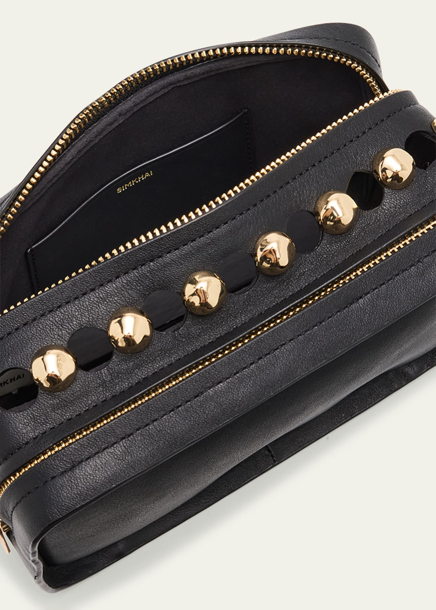 Amaya Studded Calf Leather Camera Bag - 4