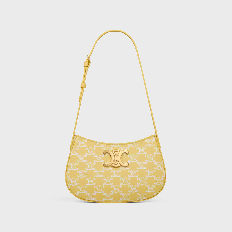 MEDIUM TILLY BAG in TRIOMPHE CANVAS AND CALFSKIN 1