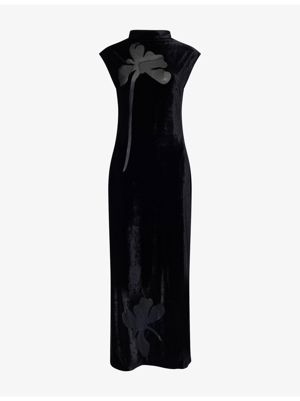 Sakalani Sleeveless Velvet Midi Dress - 1