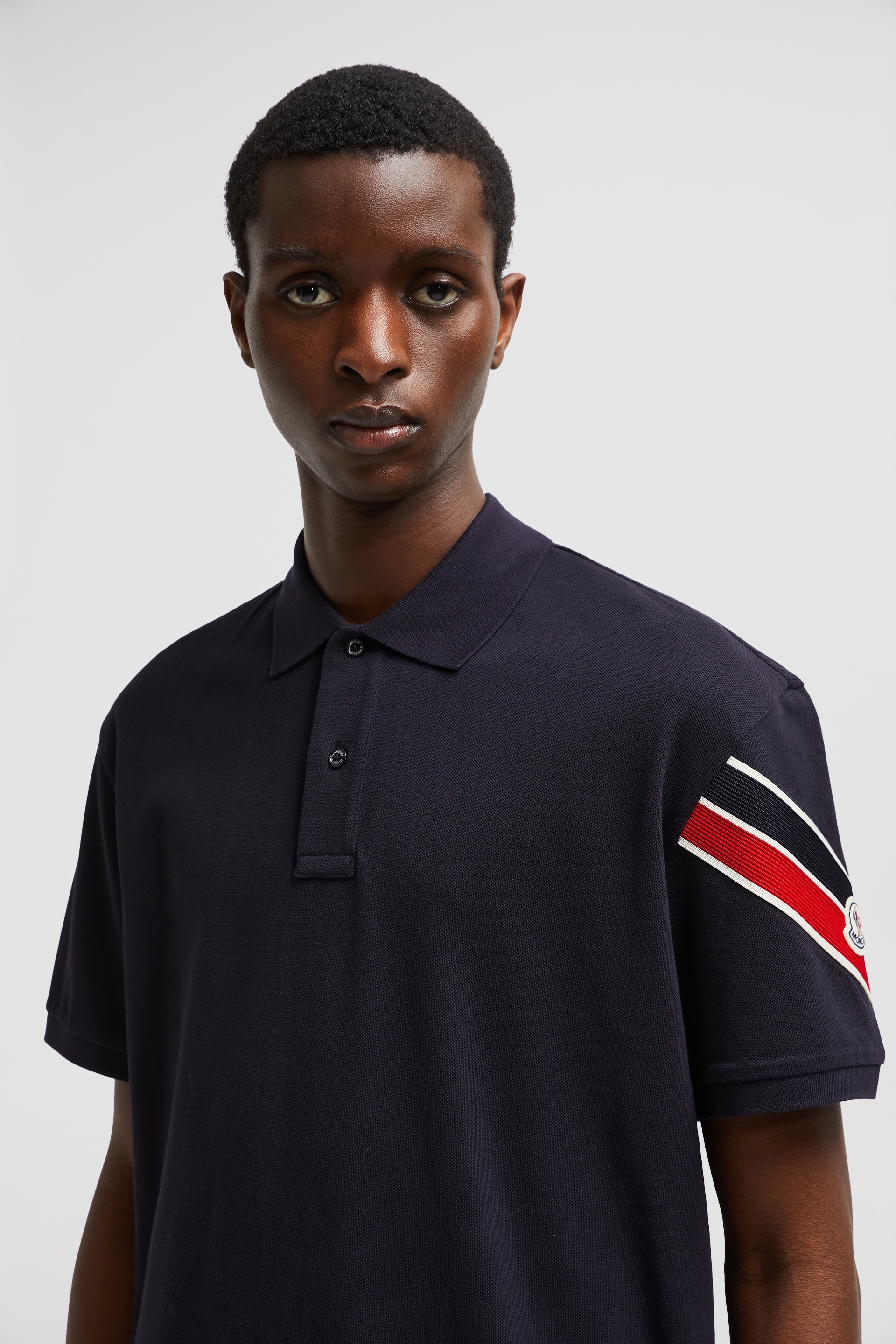 Tricolor Trim T-shirt - 4