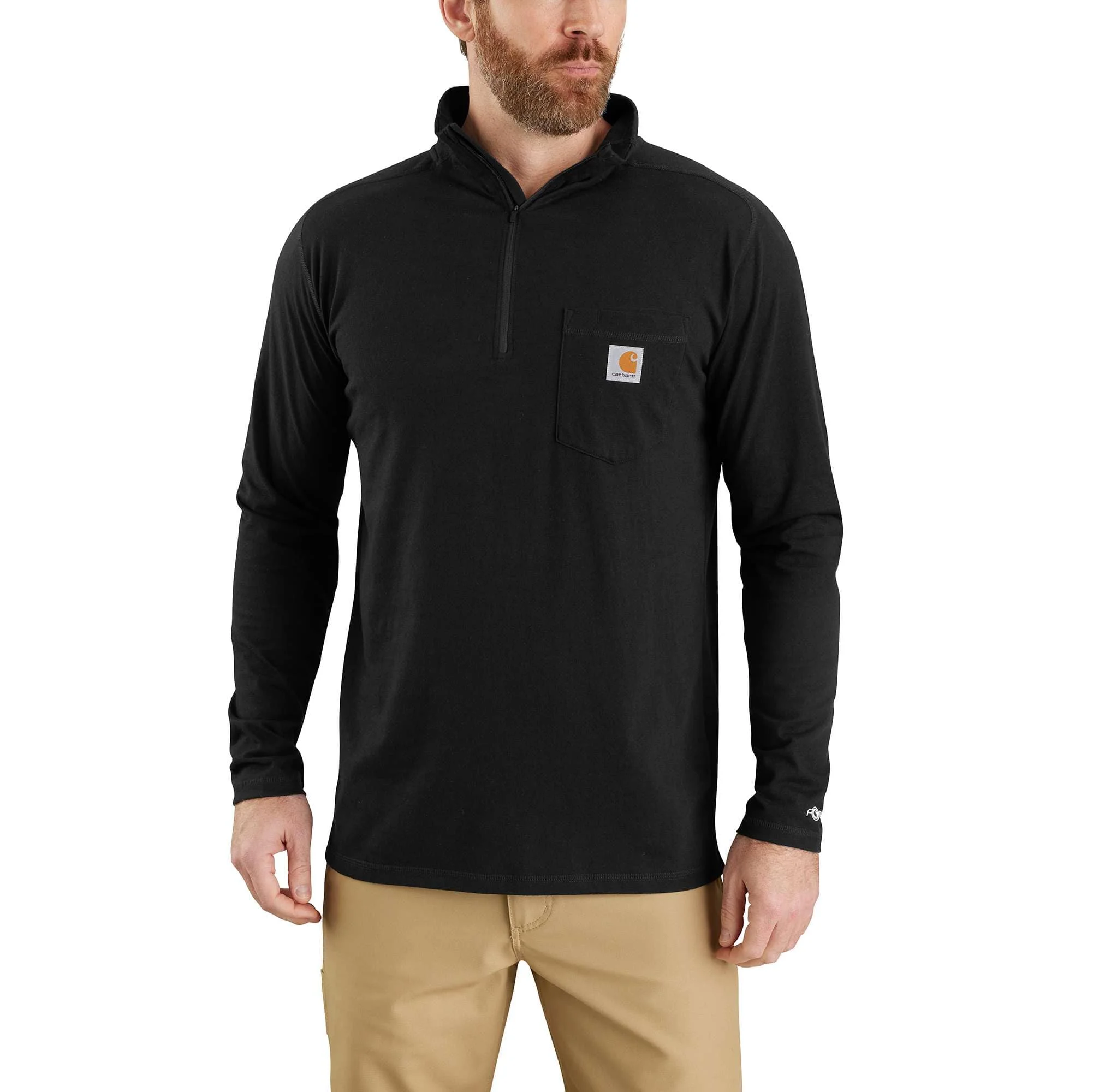 Force Relaxed 1/4-Zip Shirt - 1