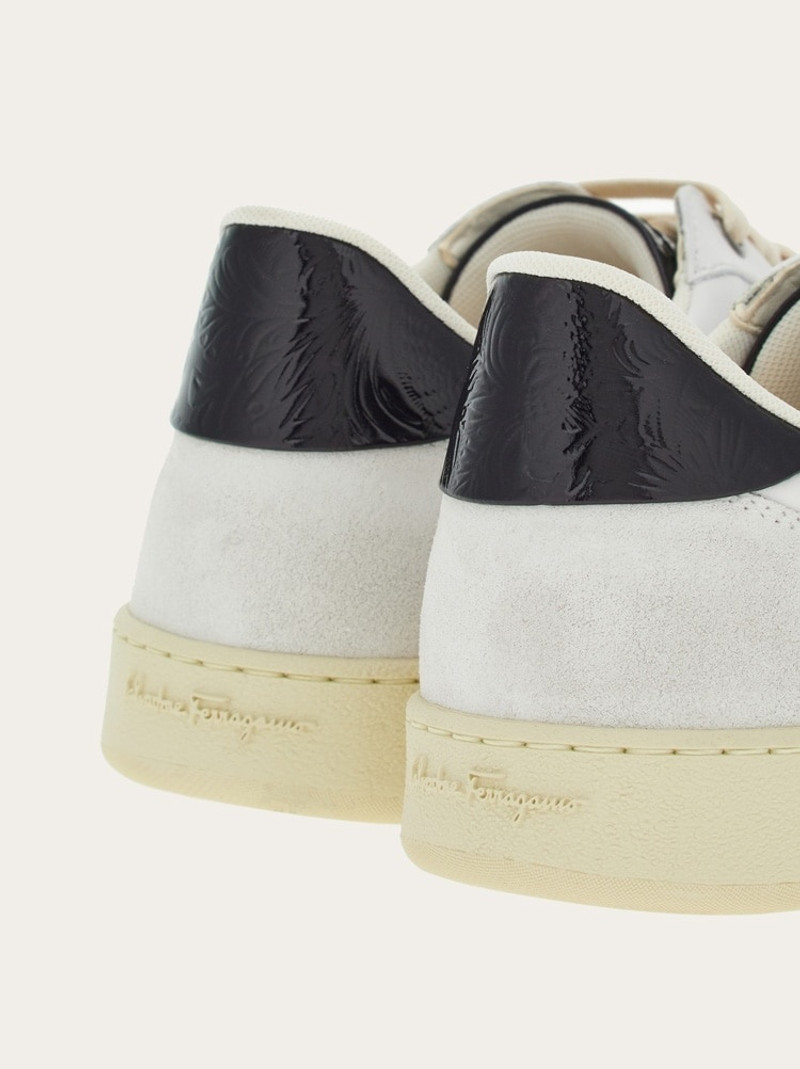 FERRAGAMO LOW-TOP SNEAKER WITH LOGO outlook