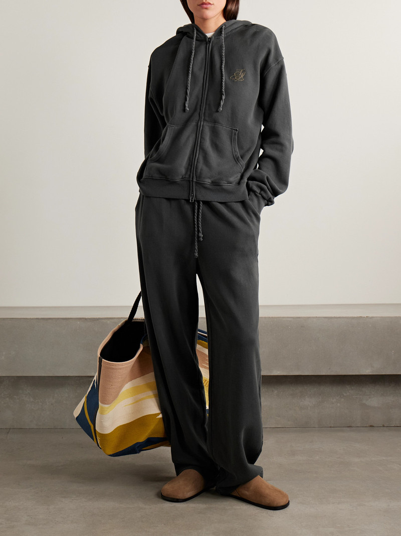 The Elder Statesman Daily Cotton And Cashmere-blend Jersey Hoodie outlook