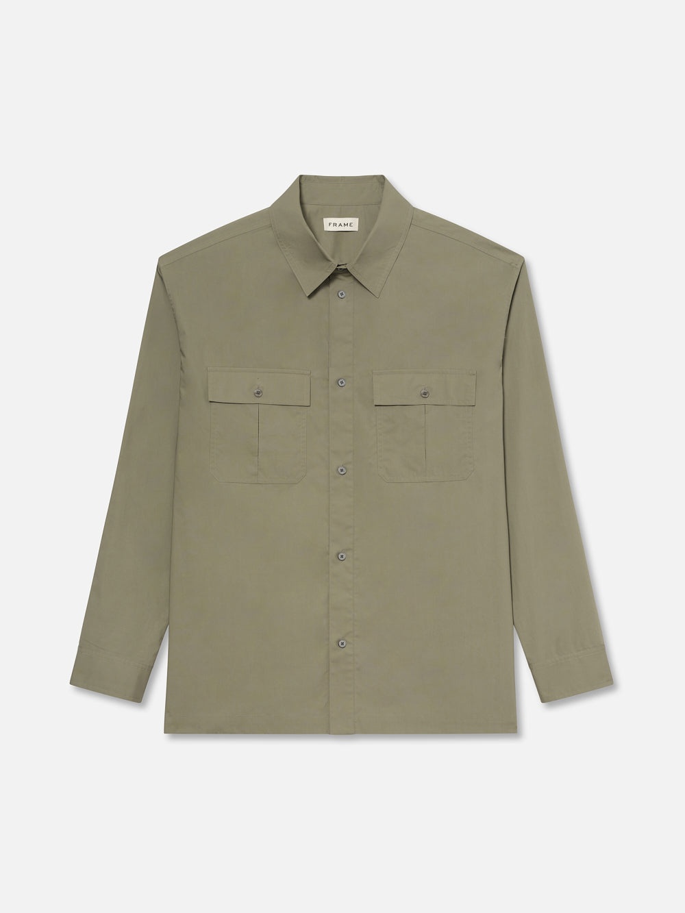 Military Shirt in Dry Sage - 1