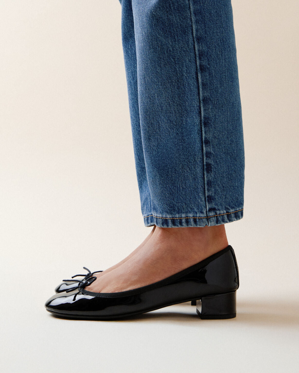 CAMILLE SOLE RUBBER BALLERINAS - 3