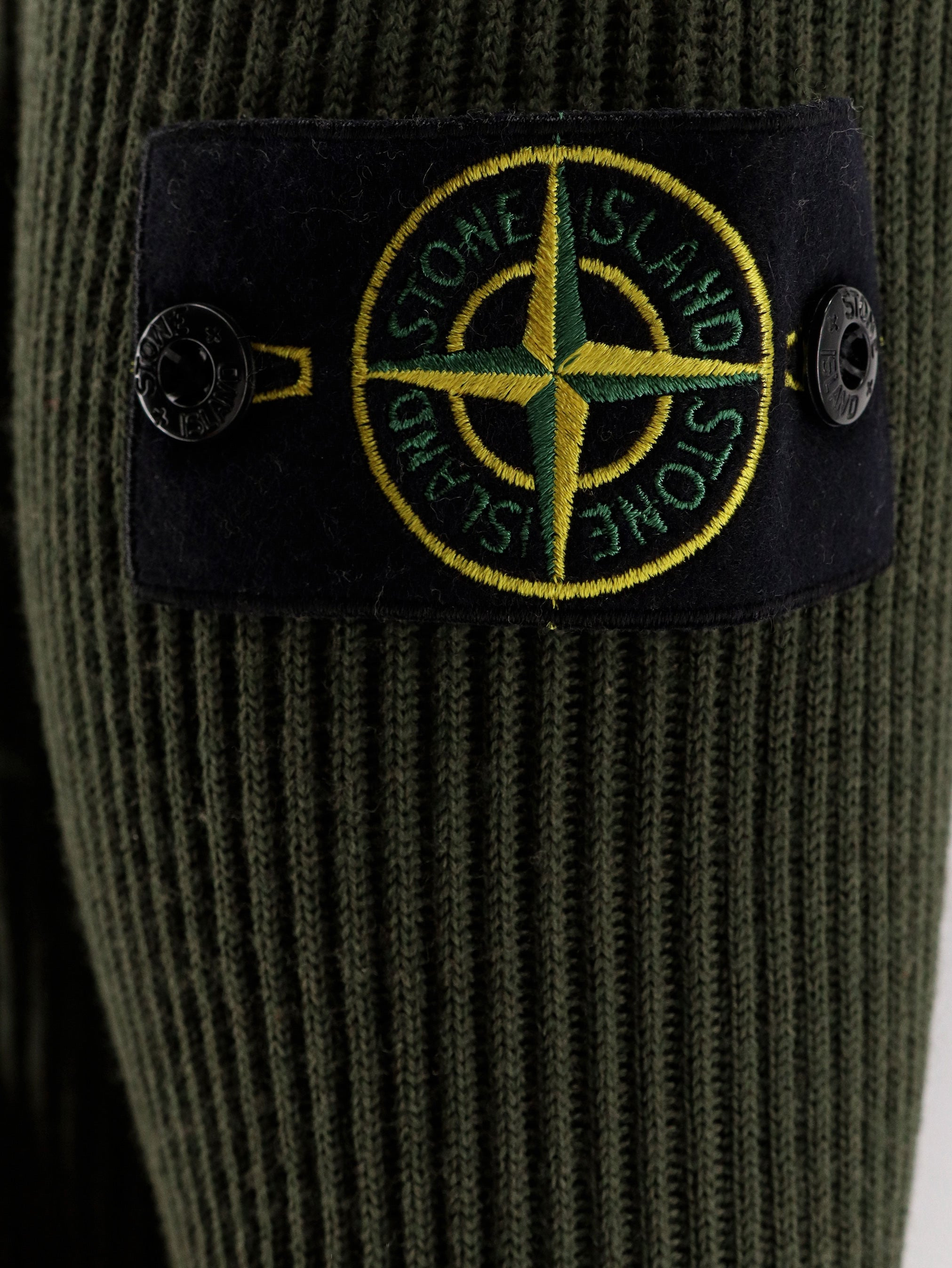 Stone Island Men Certified Virgin Wool Sweater - 3