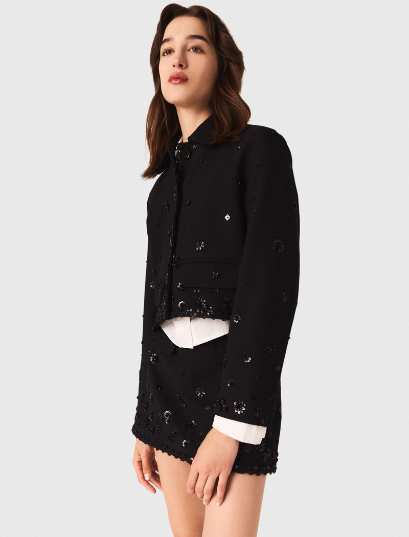 Short embroidered jacket 5