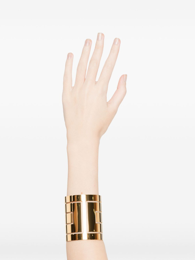 ELISABETTA FRANCHI cut-out cuff bracelet outlook