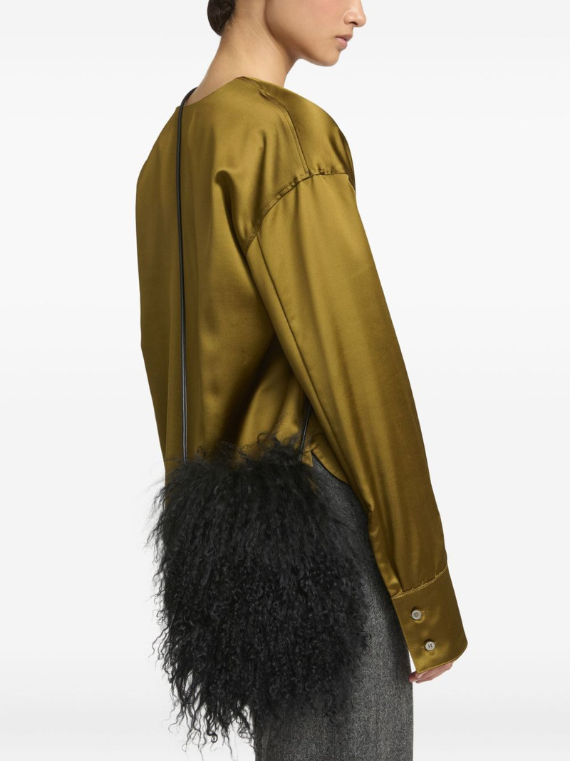 Yves Salomon shearling phone case outlook