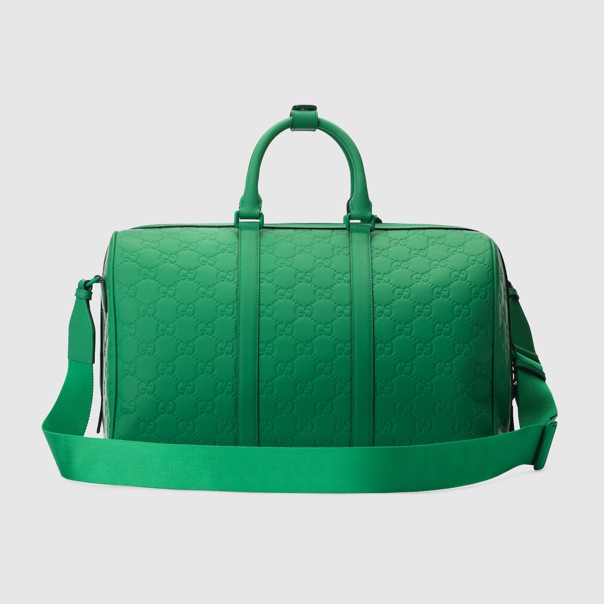 GG rubber-effect medium duffle bag - 4