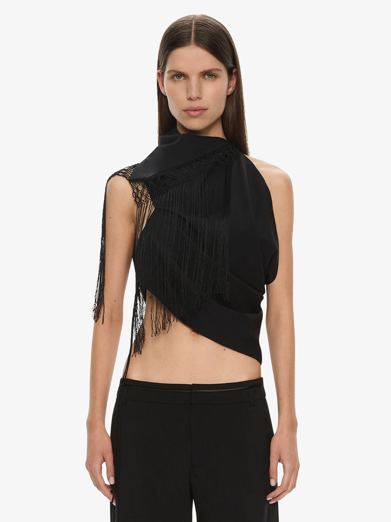 Unravel Macrame Wrap Top 1