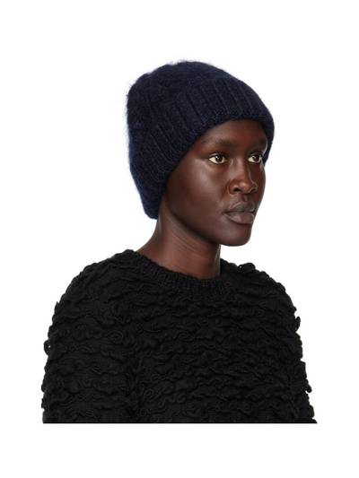 CECILIE BAHNSEN Navy Imogen Beanie outlook