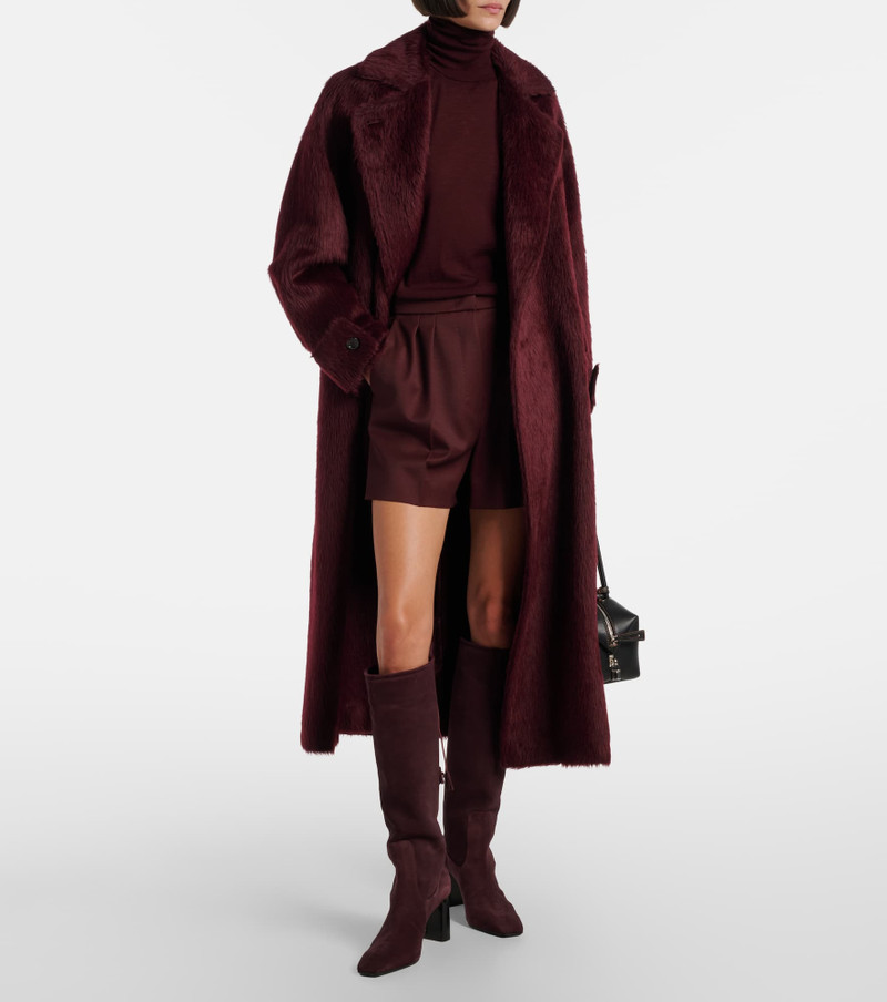 Max Mara 75 suede knee-high boots outlook