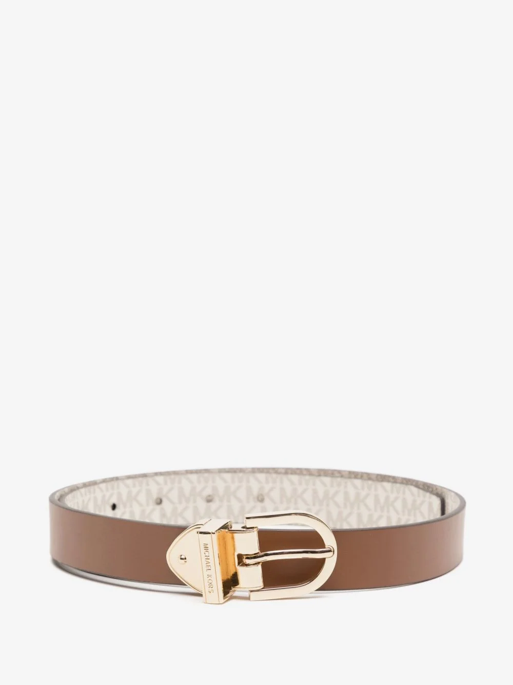 embossed logo belt - 1