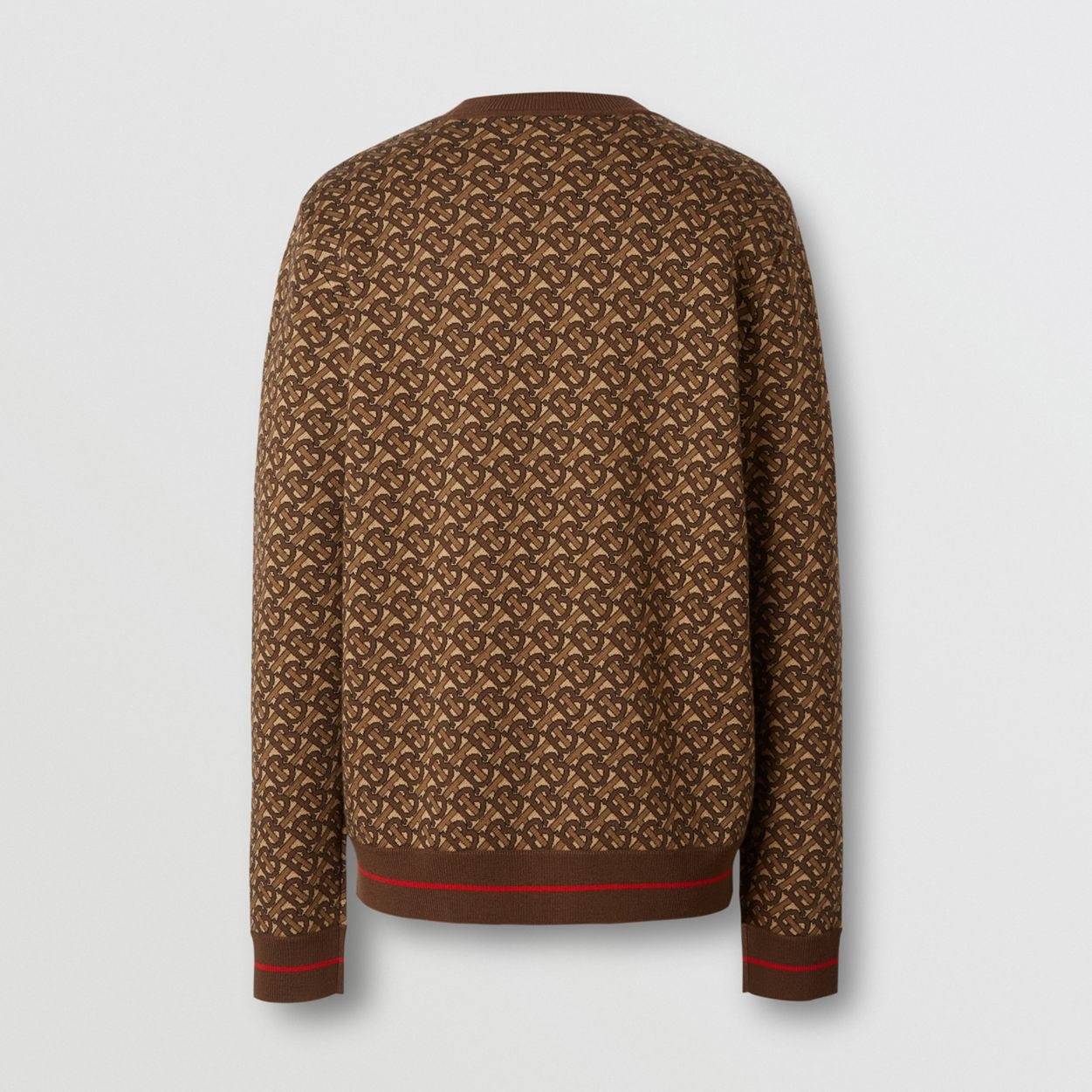 Monogram Merino Wool Jacquard Sweater - 8