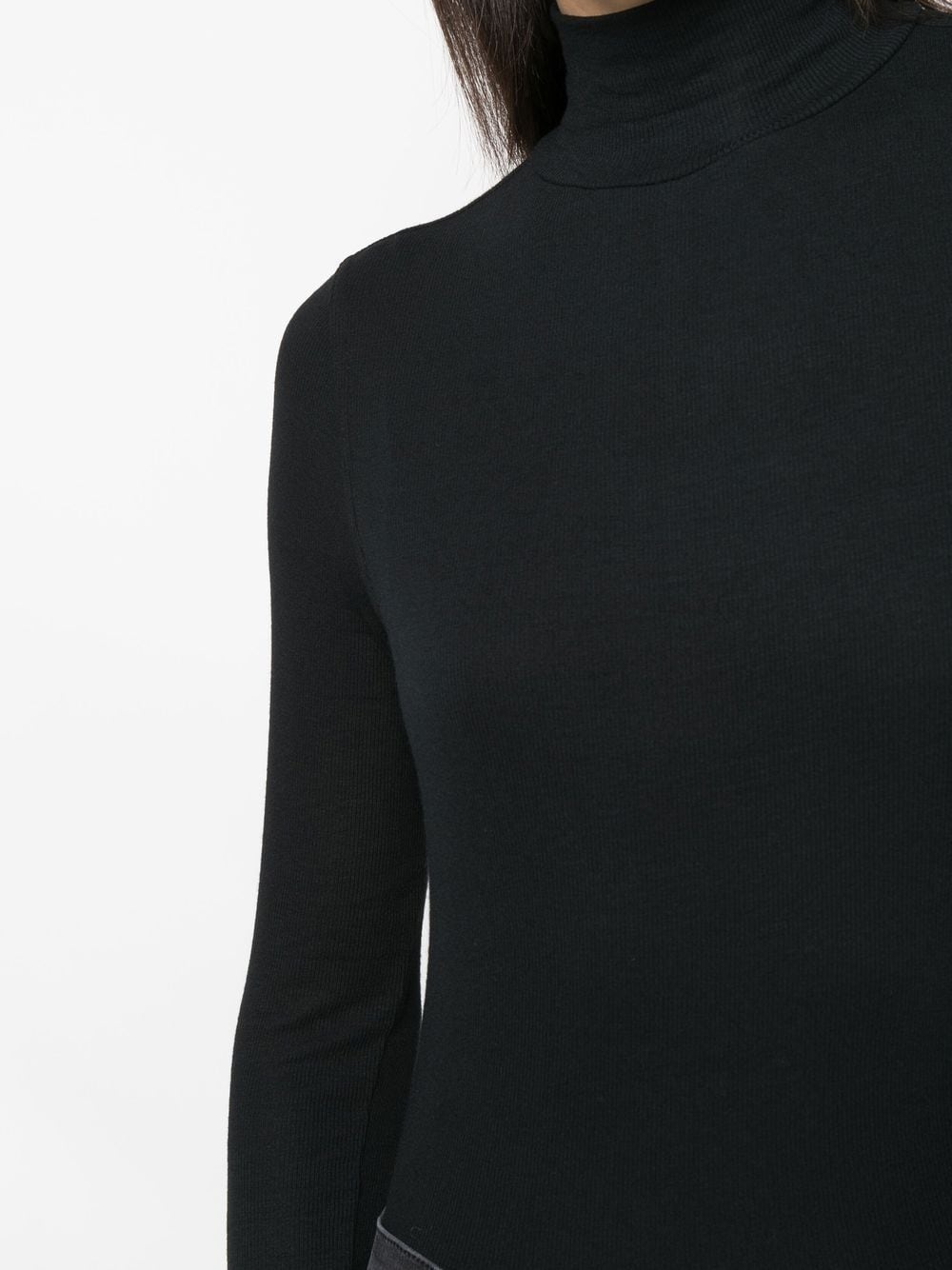 fine ribbed jumper - 5