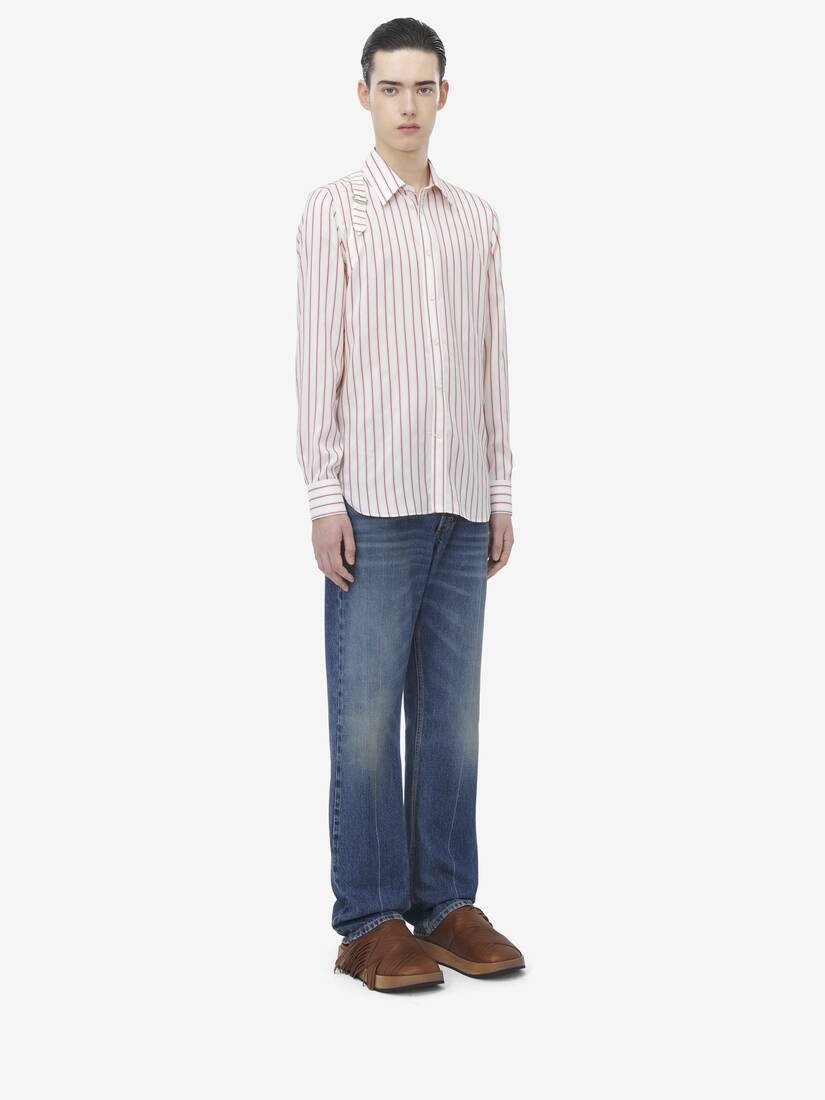 Striped Harness Shirt - 4