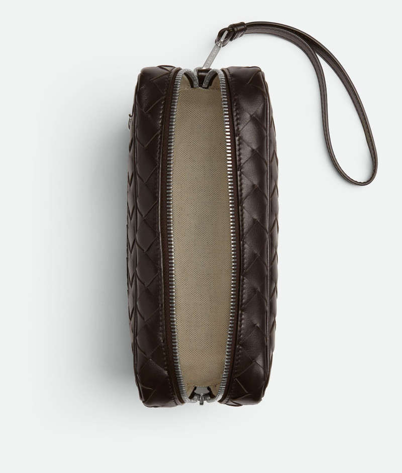 Intrecciato Small Pouch With Wristlet 3