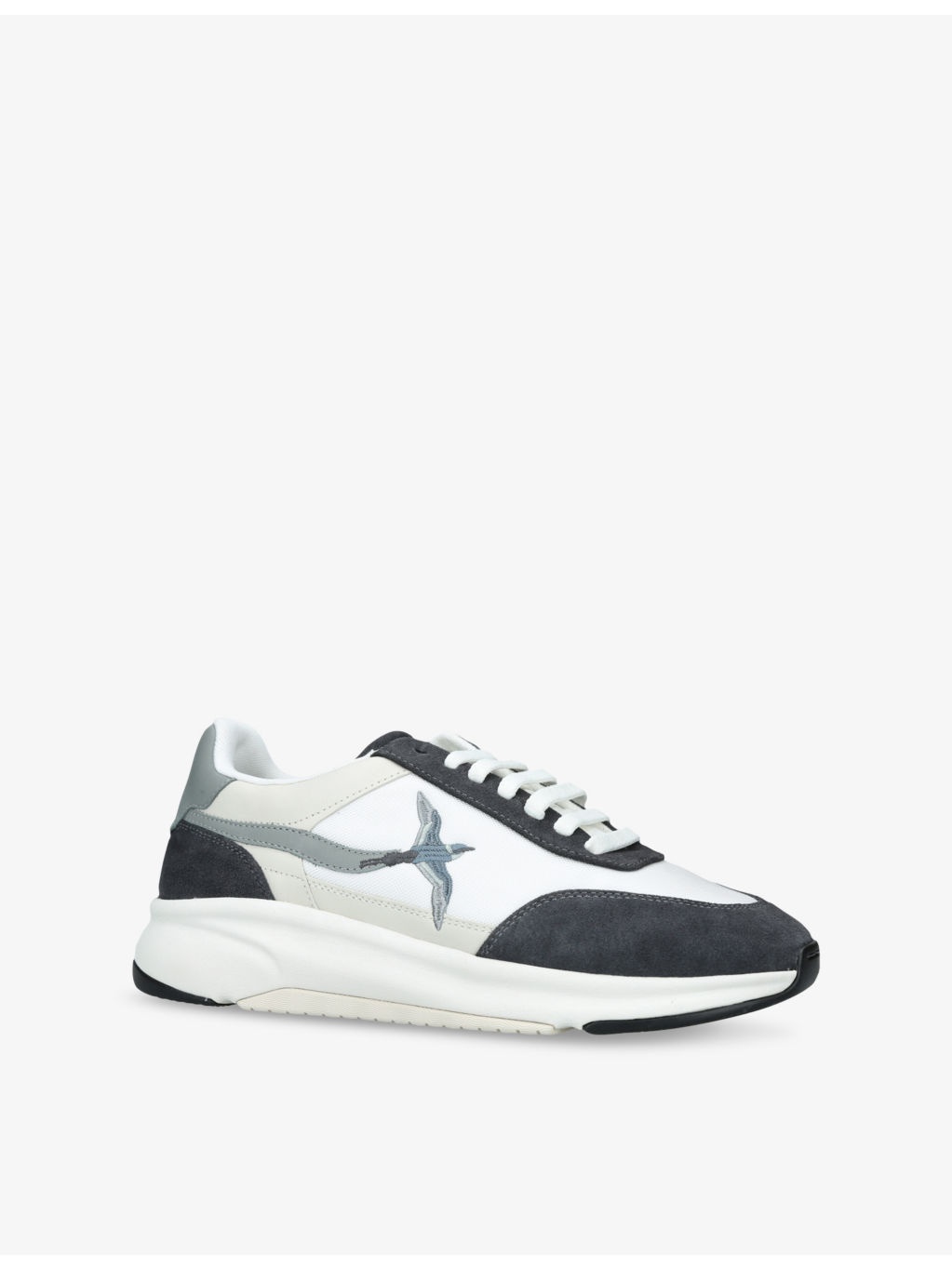 Genesis Beo Bird Suede and Leather Low-Top Runner Trainers - 3