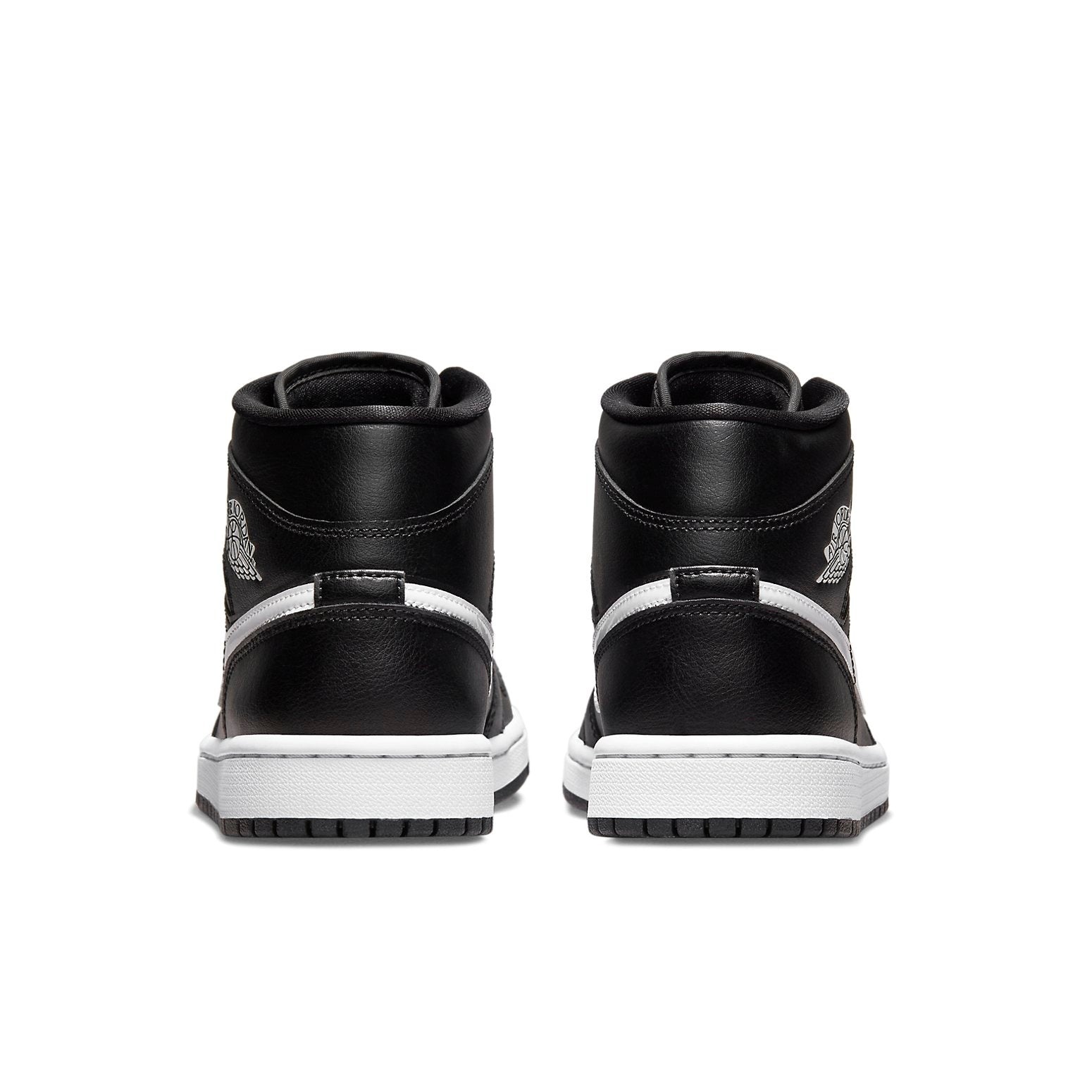 (WMNS) Air Jordan 1 Mid 'Black White' DV0991-001 - 5