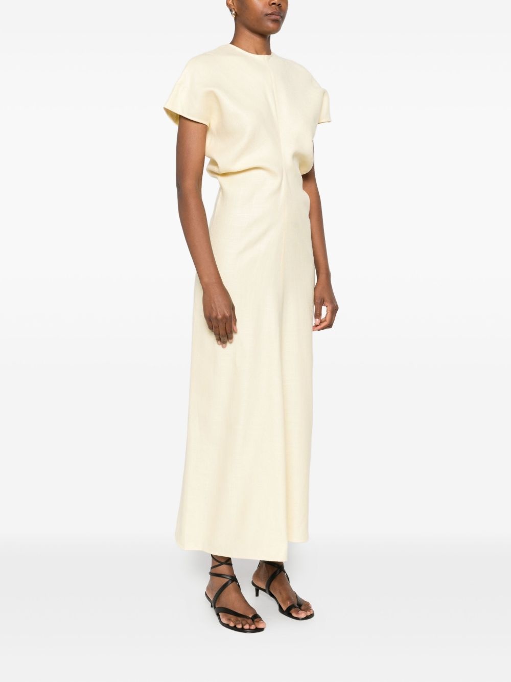 slouch-waist maxi dress - 3