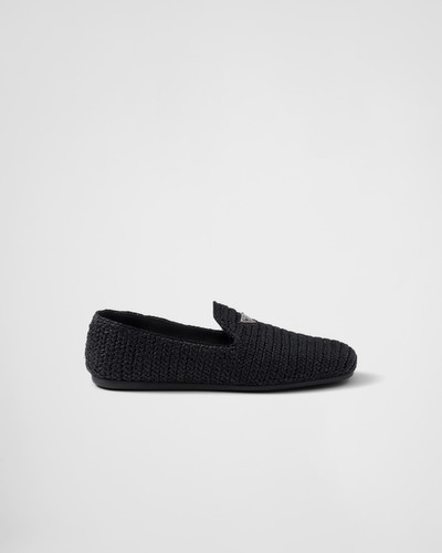 Prada Crochet slip-on shoes outlook