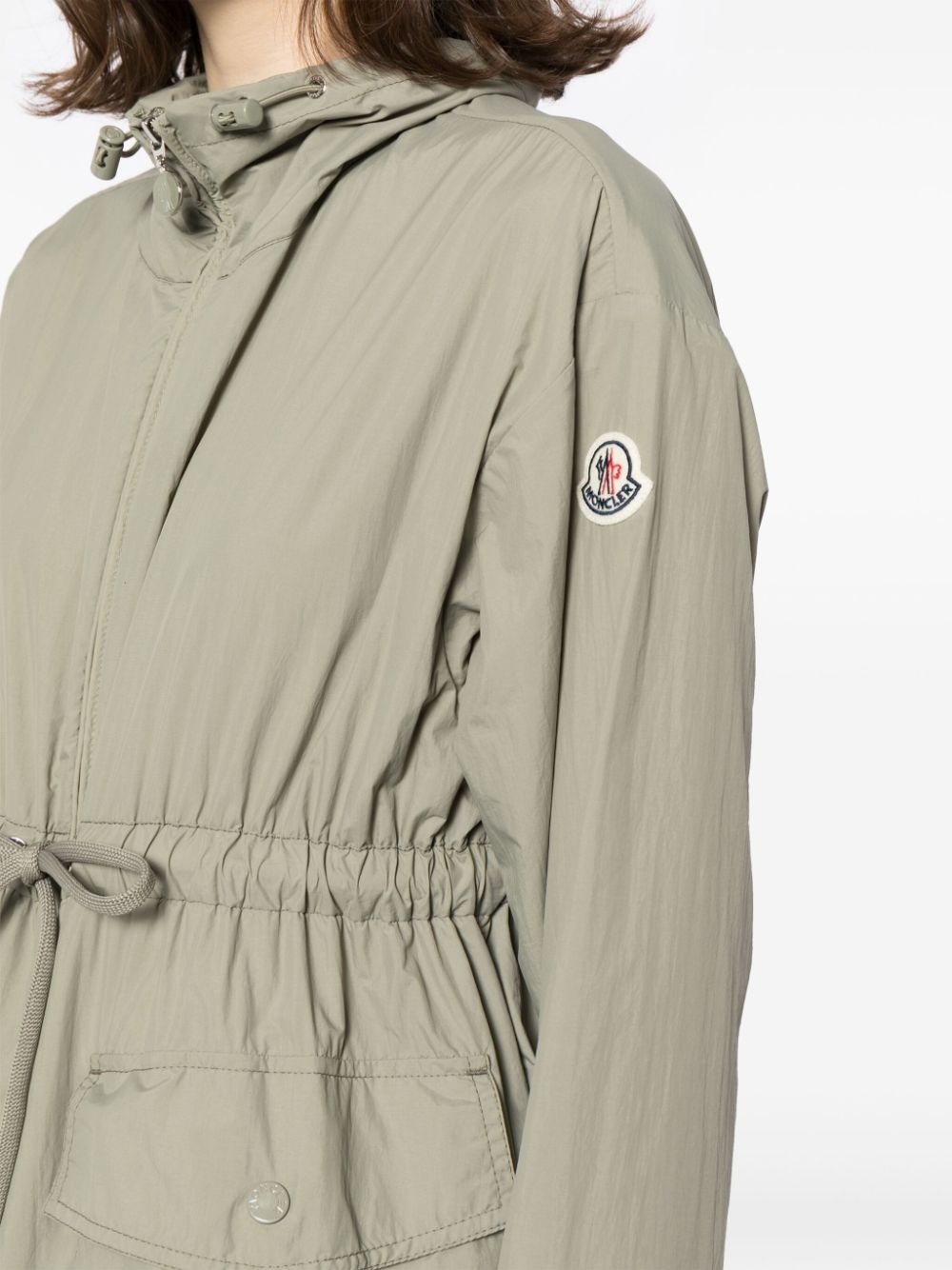 Iadi logo-appliquÃ© parka - 5