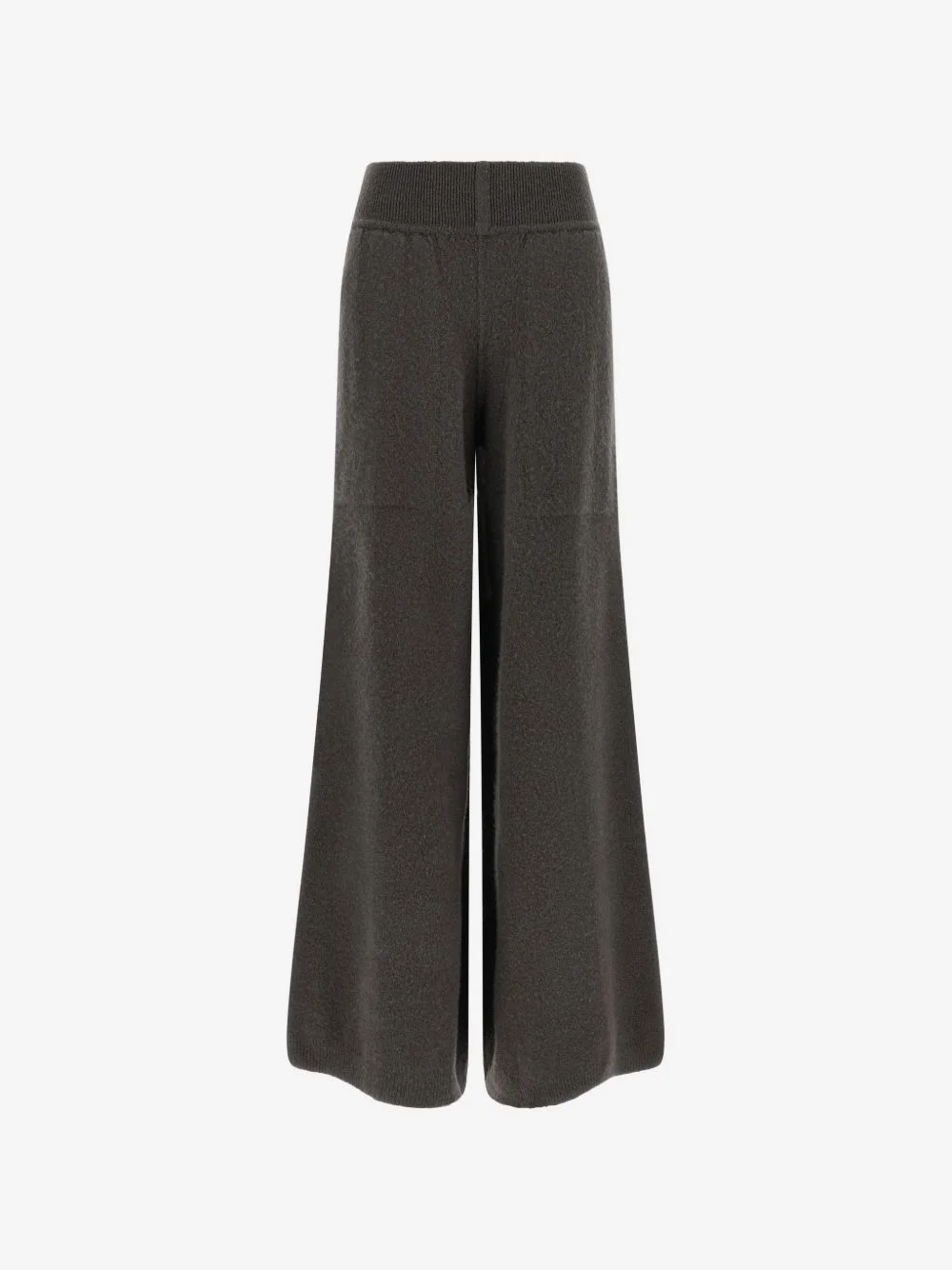 ribbed-waistband palazzo pants - 1