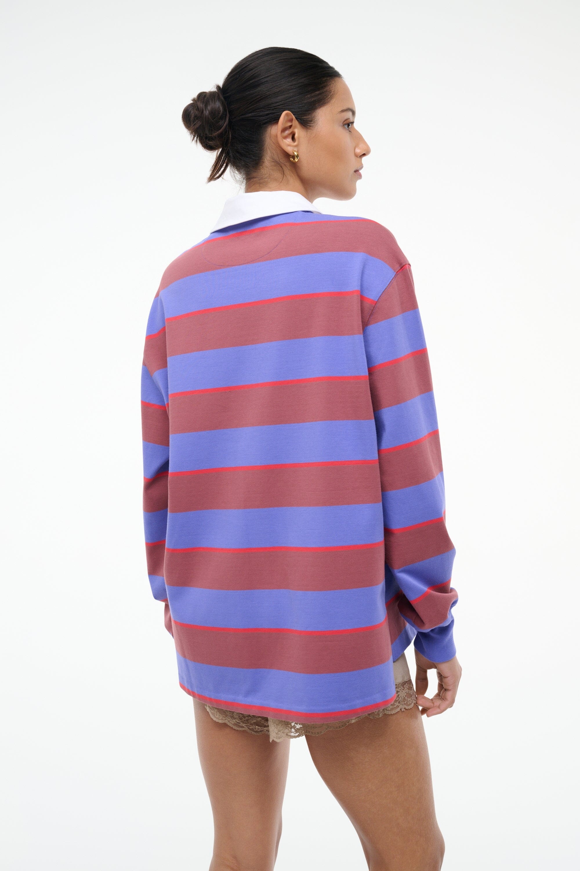 STAUD GAVIN SHIRT ATLAS RUGBY STRIPE - 4