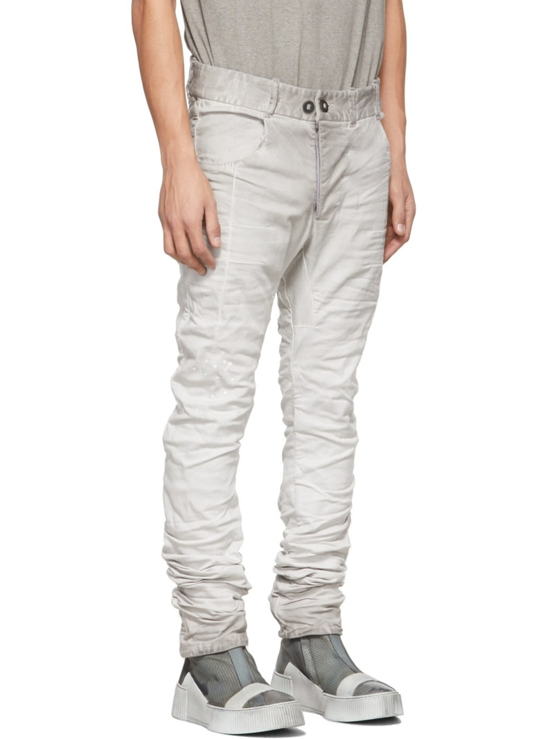 Grey Painted P13 Jeans 2