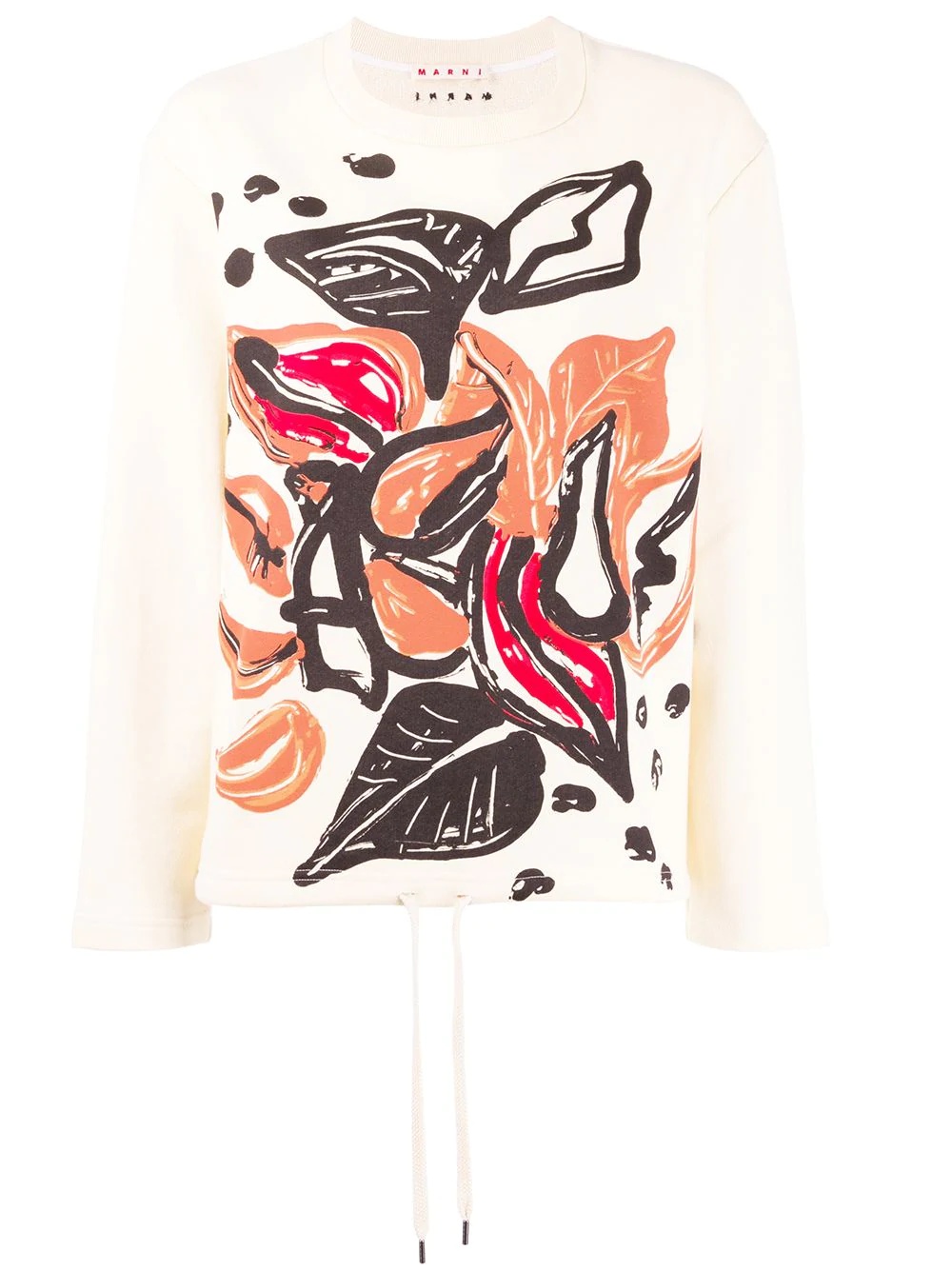 graphic print jumper - 1