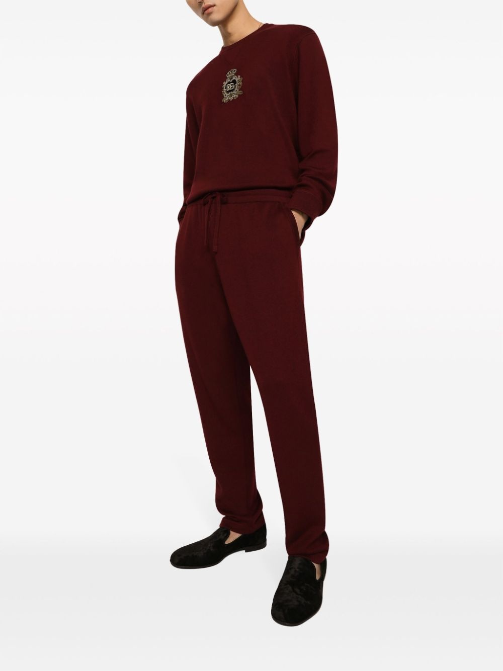 logo-embellished sweatshirt - 3