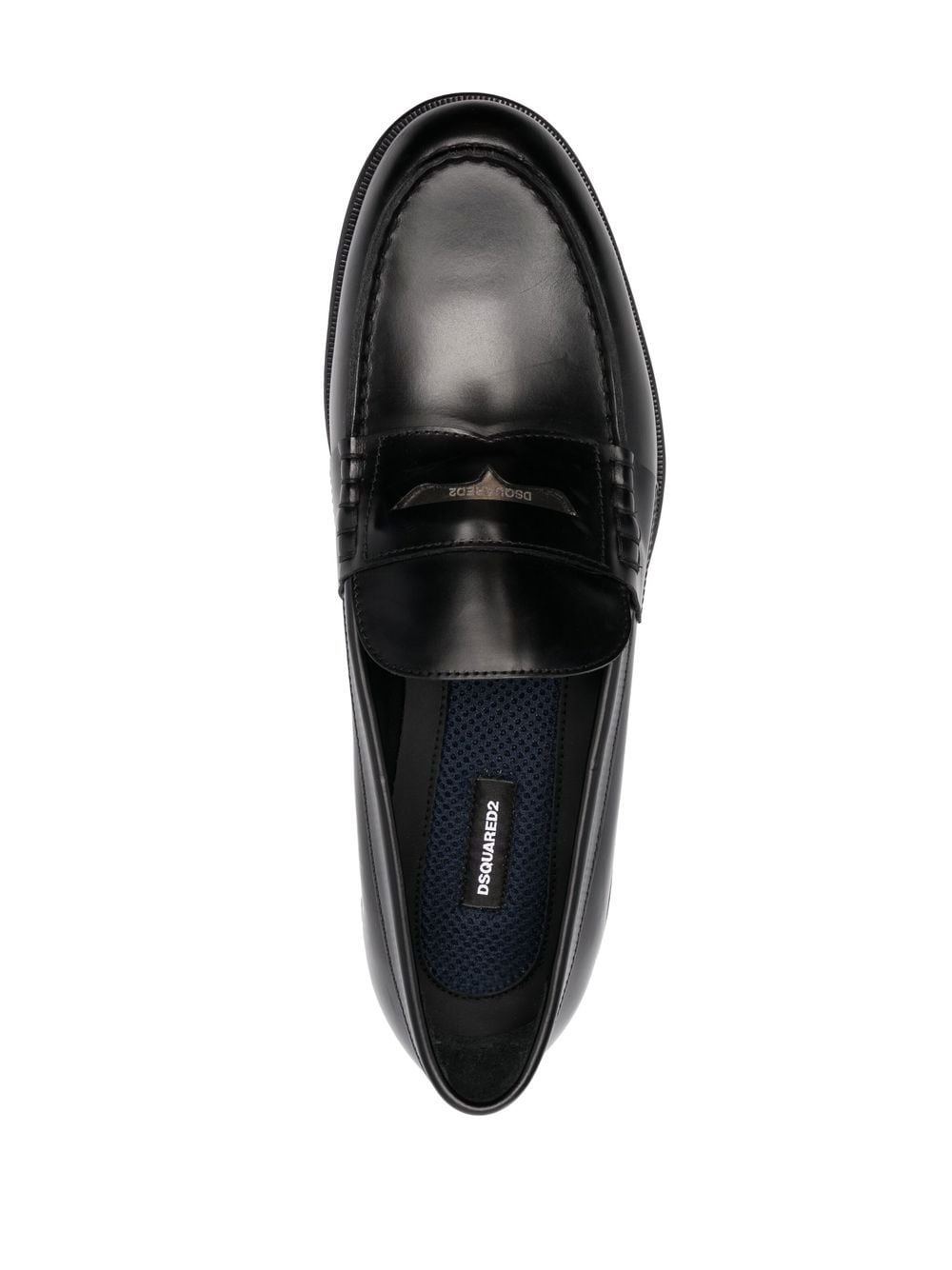 metal-detail classic loafers - 4