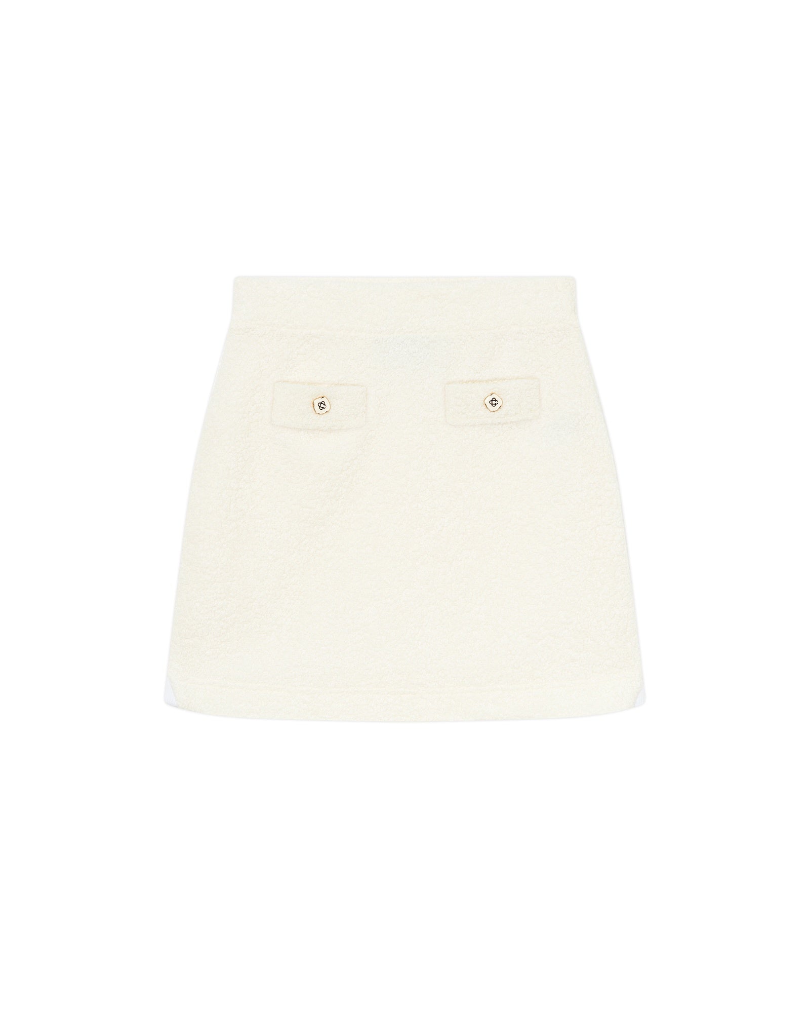 Off-White Terry Mini Skirt - 1