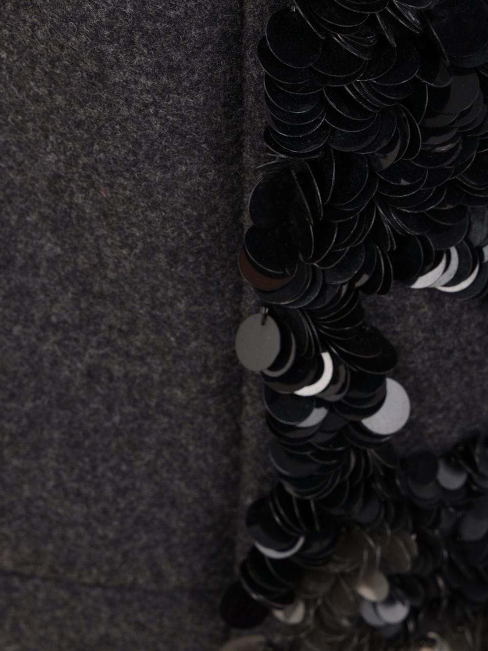 sequin-embellished midi skirt - 4