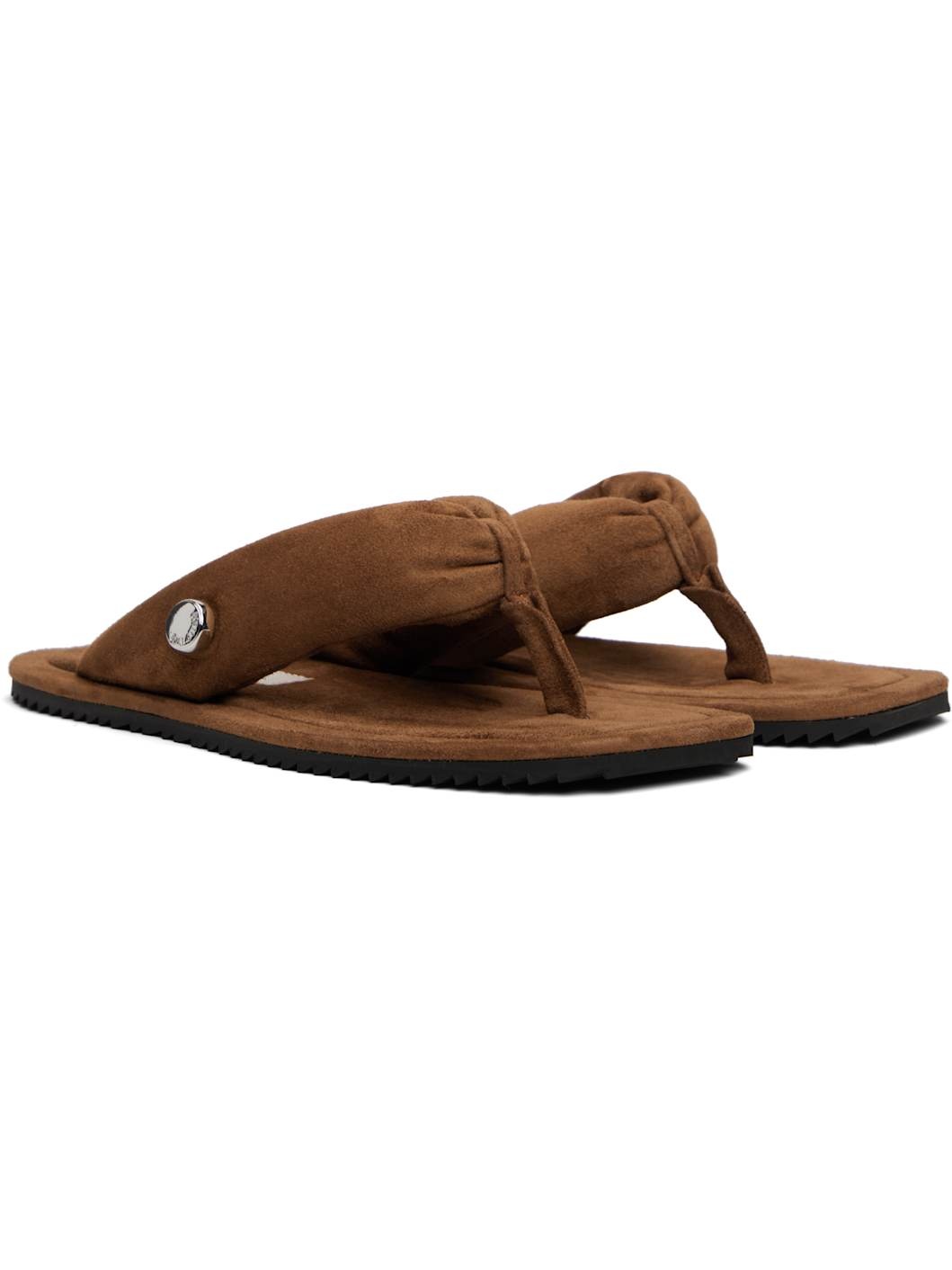 Brown Indie Flip-Flops - 4
