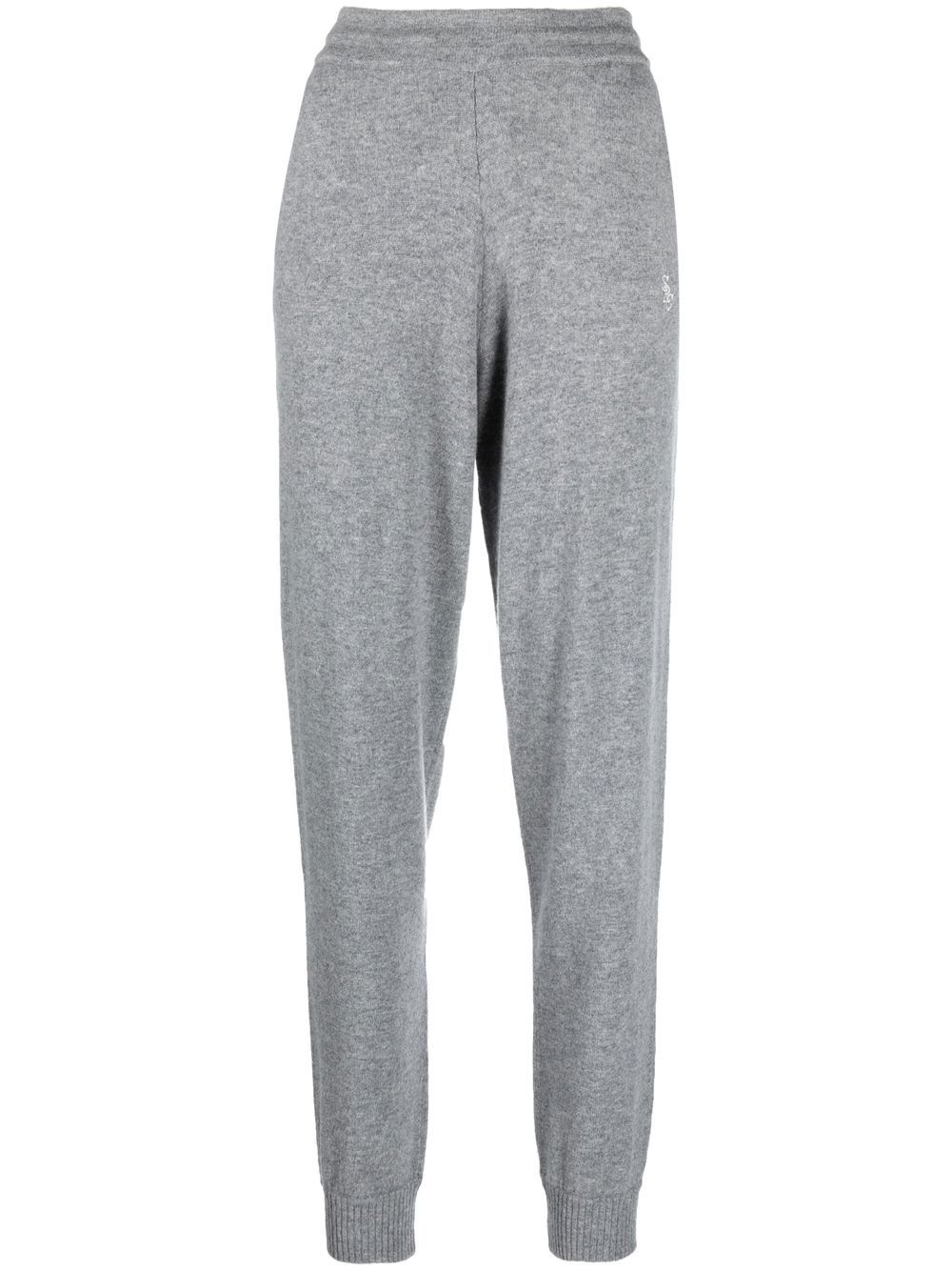 embroidered-logo track pants - 1
