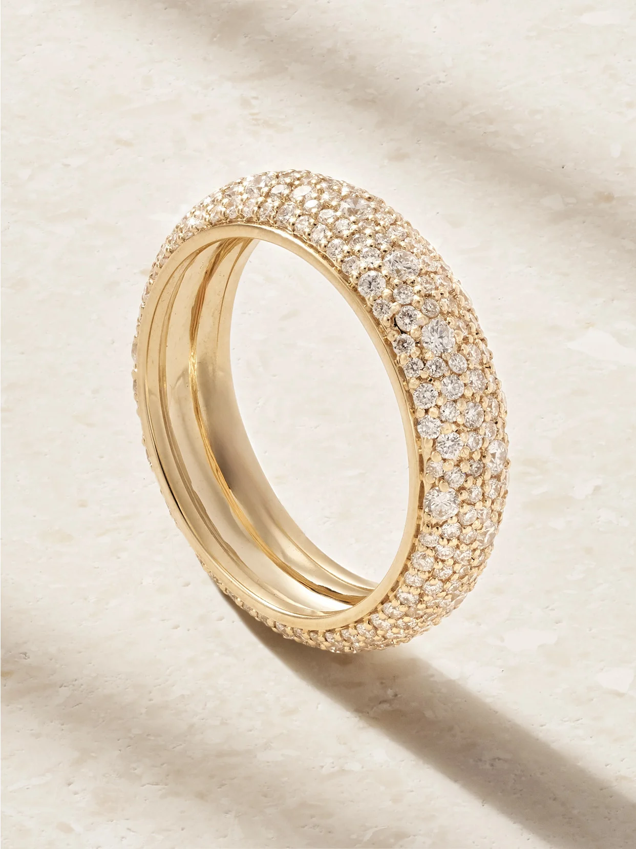 First Spark 14-karat Gold Diamond Ring - 1