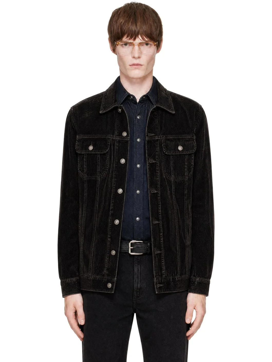 Brown Alex Denim Jacket - 1