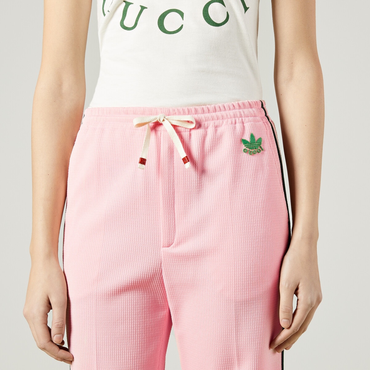 adidas x Gucci ripstop jersey pant - 4