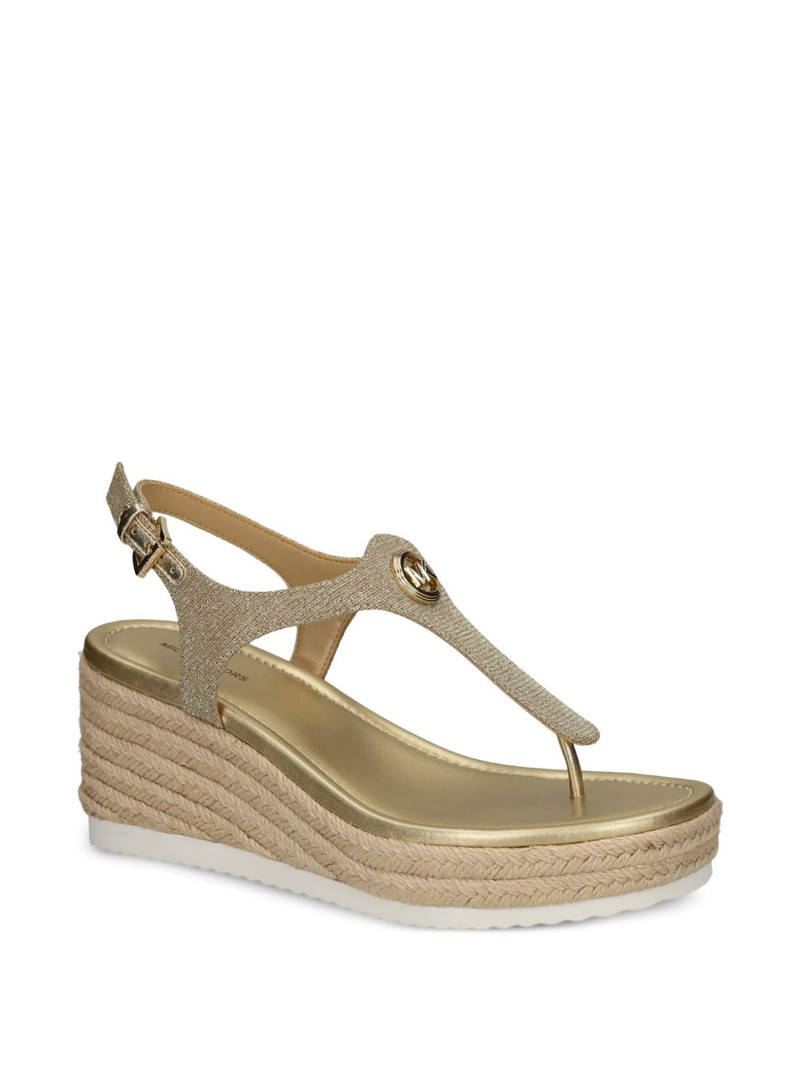 MICHAEL KORS thong platform espadrilles outlook