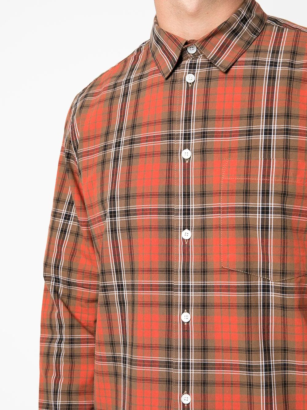 Timothy check-print shirt - 5