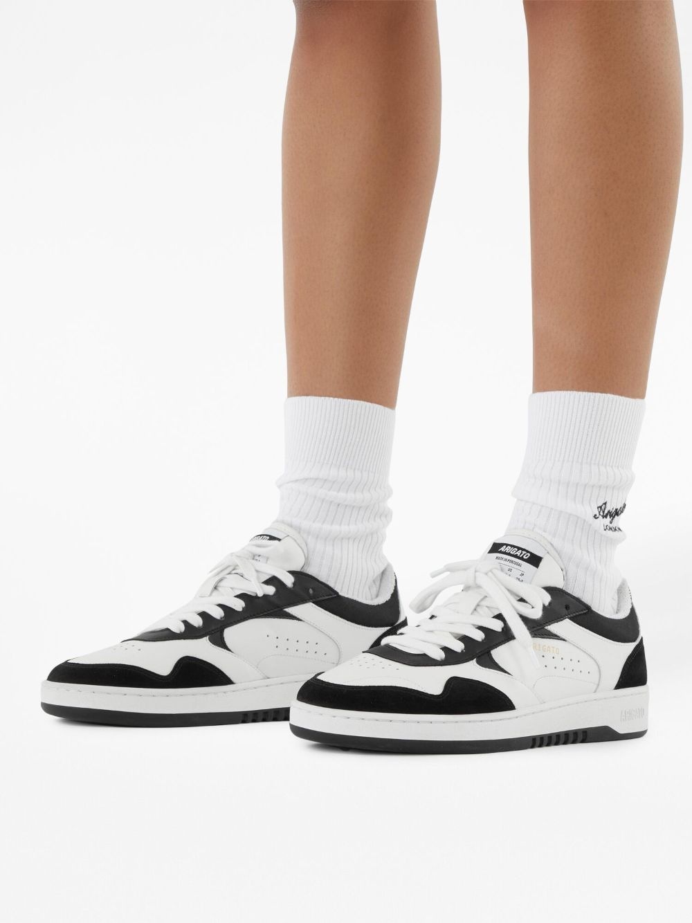 Arlo panelled low-top sneakers - 6