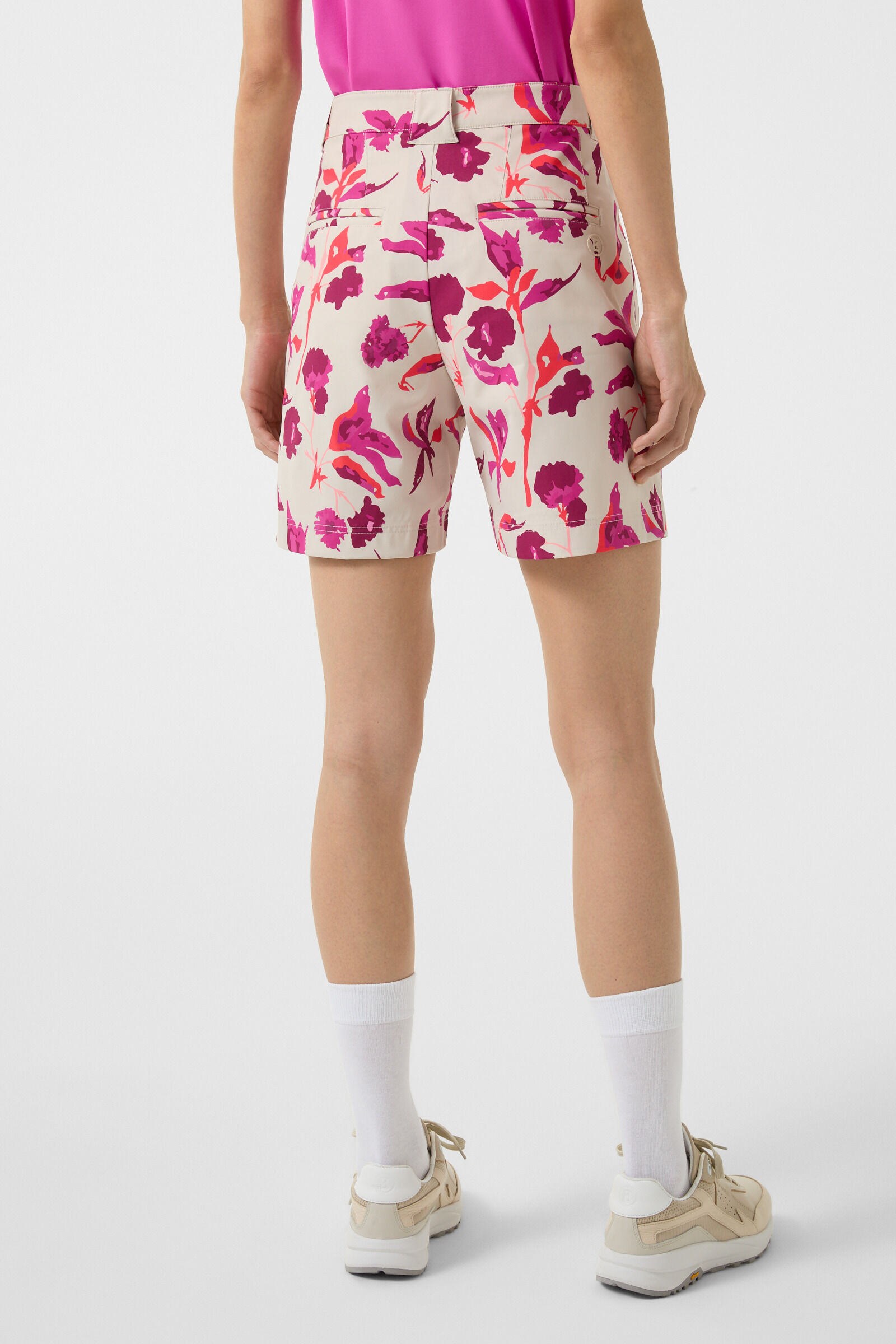 Rike functional shorts in Beige/Pink - 3