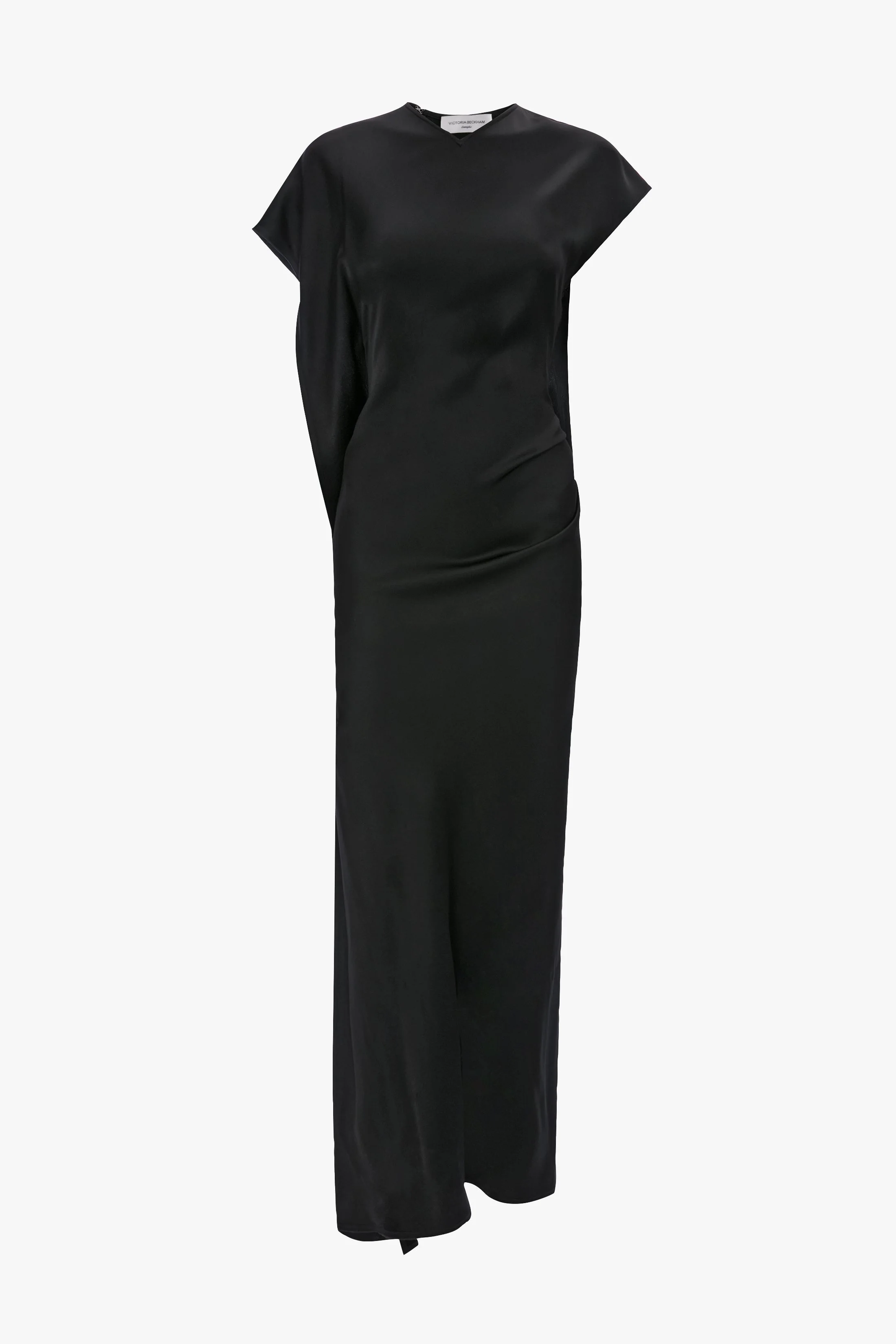Victoria Midi Dress In Black - 1