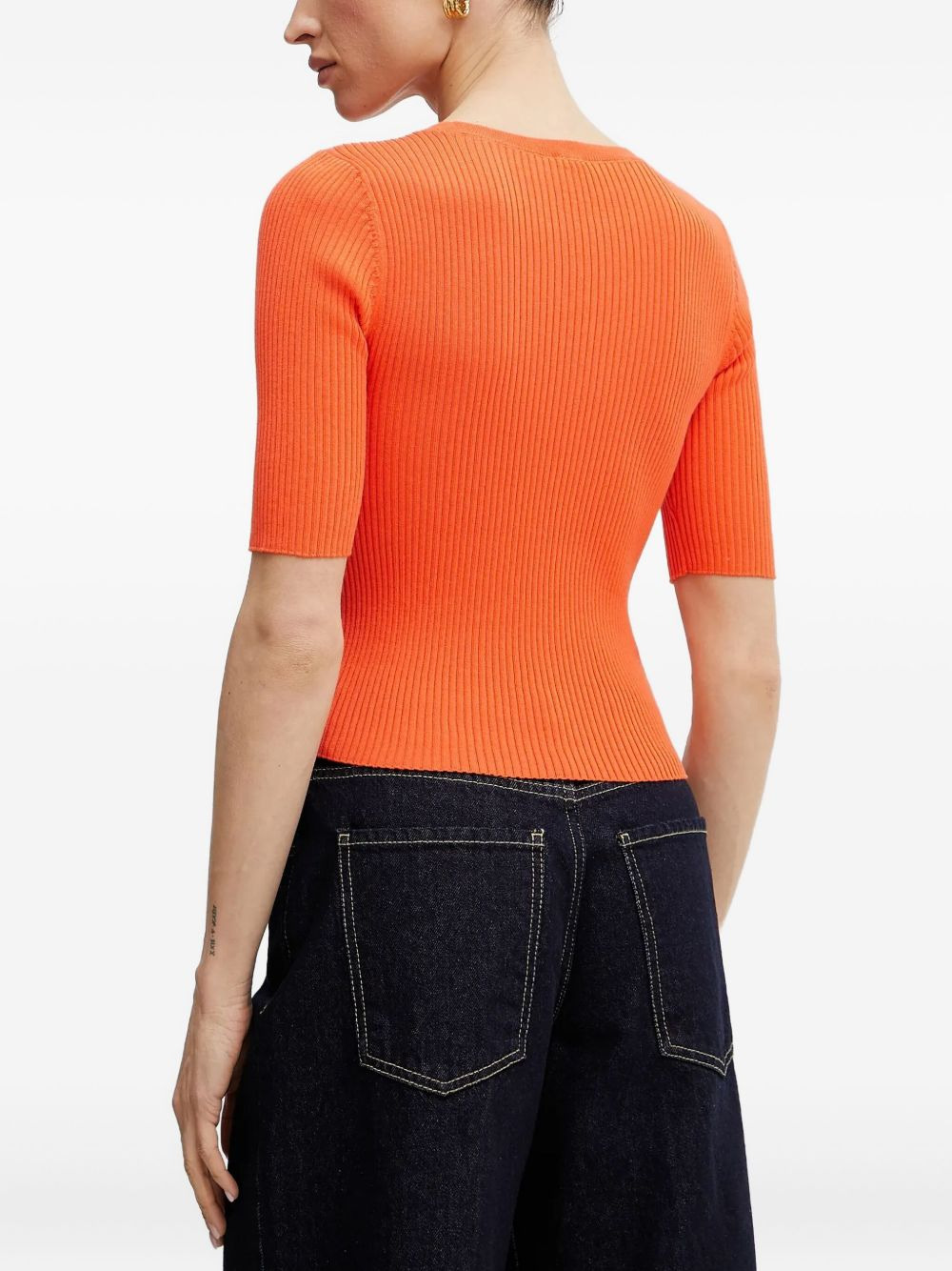 Love Birds ribbed top - 3