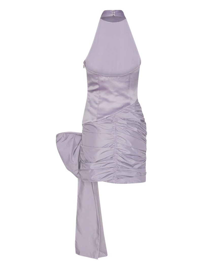halter-neck bow-detail dress 5