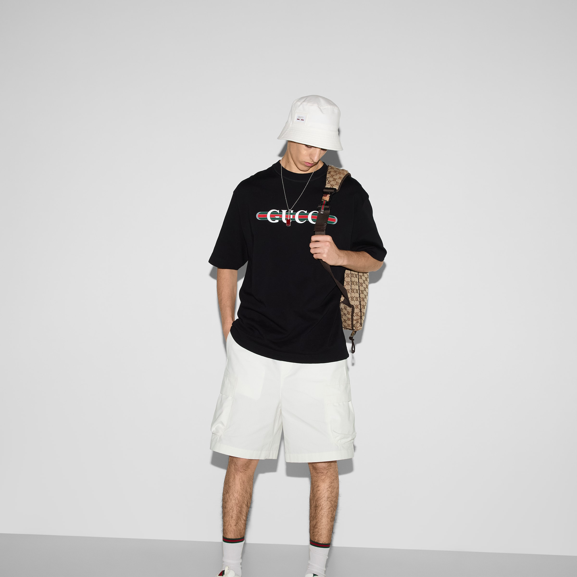 Printed cotton jersey T-shirt - 6