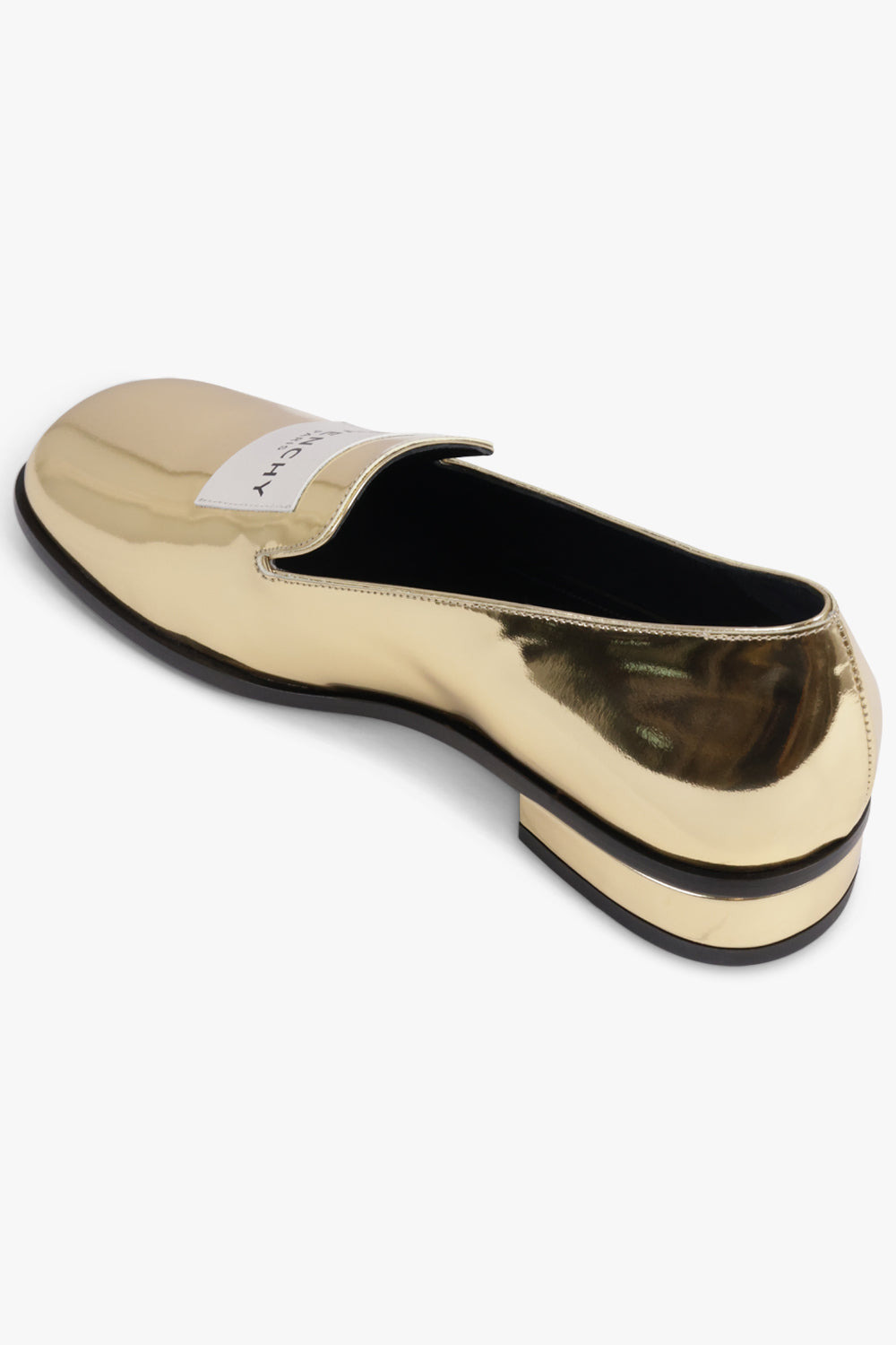 SLIP ON PATENT TUX LOAFER | GOLD - 3