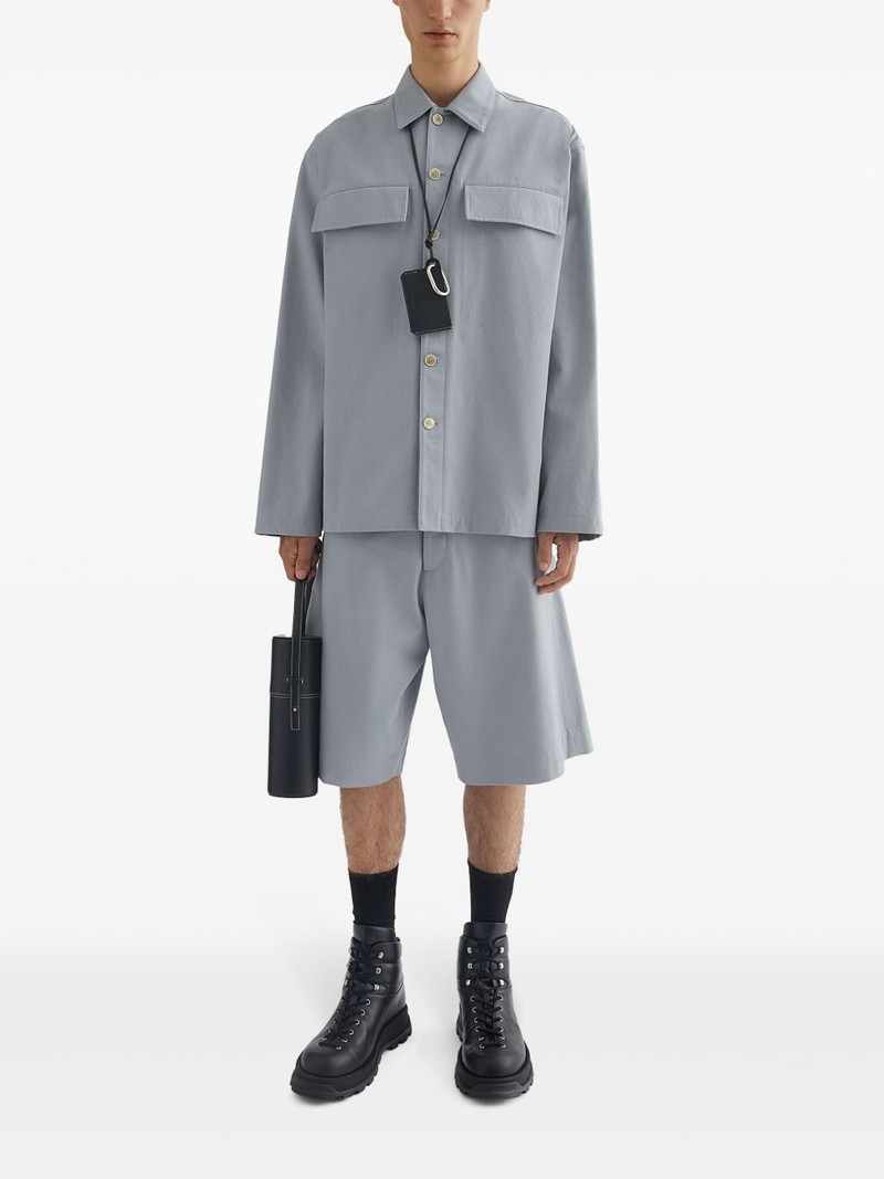 Jil Sander cotton overshirt outlook